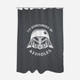 Surrounded By Assholes-none polyester shower curtain-JimConnolly