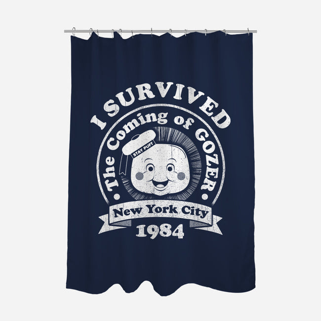 Survivor 1984-none polyester shower curtain-RBucchioni