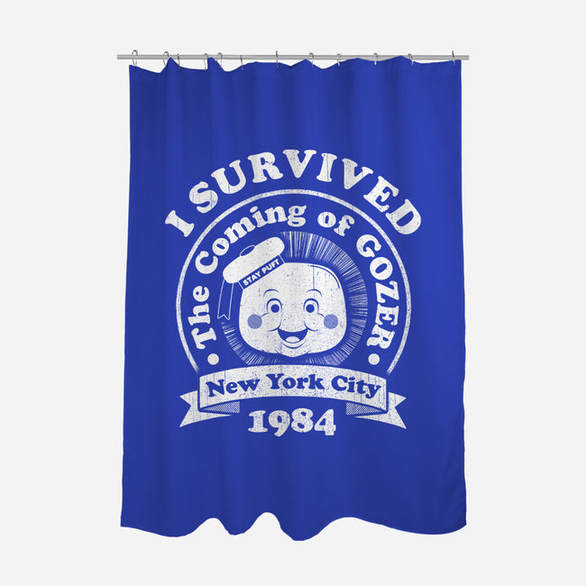 Survivor 1984-none polyester shower curtain-RBucchioni