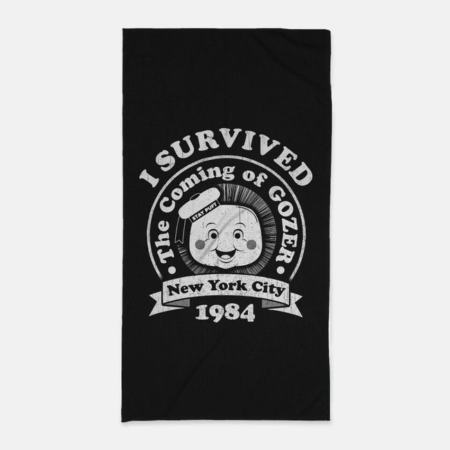 Survivor 1984-none beach towel-RBucchioni