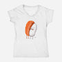 Sushi Hug-womens v-neck tee-tihmoller
