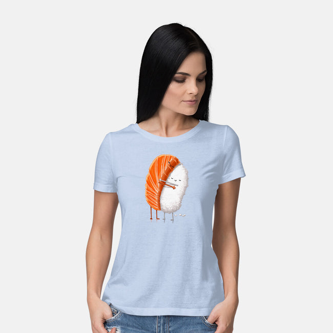 Sushi Hug-womens basic tee-tihmoller