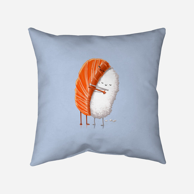 Sushi Hug-none removable cover w insert throw pillow-tihmoller