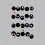 Susuwatari Stripes-womens v-neck tee-BlancaVidal