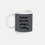 Susuwatari Stripes-none glossy mug-BlancaVidal