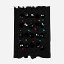 Susuwatari Stripes-none polyester shower curtain-BlancaVidal