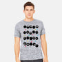 Susuwatari Stripes-mens heavyweight tee-BlancaVidal
