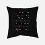Susuwatari Stripes-none removable cover w insert throw pillow-BlancaVidal