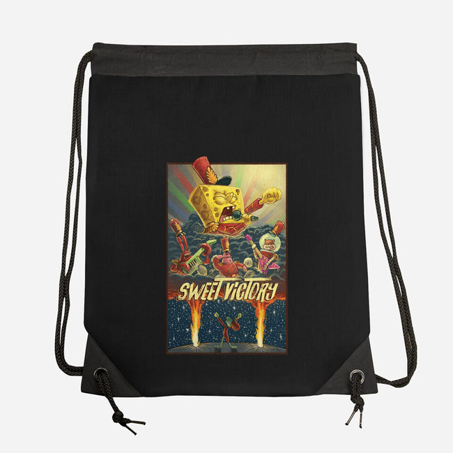 Sweet Victory-none drawstring bag-artofvelazquez