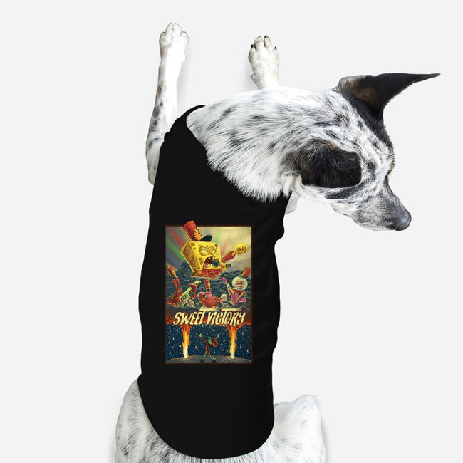 Sweet Victory-dog basic pet tank-artofvelazquez