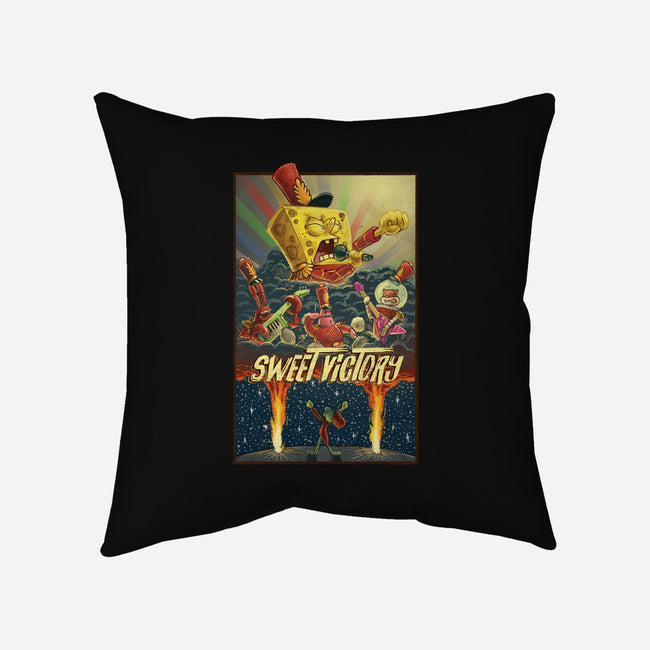 Sweet Victory-none removable cover w insert throw pillow-artofvelazquez