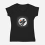 Sweety Hollow-womens v-neck tee-jerbing