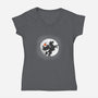 Sweety Hollow-womens v-neck tee-jerbing
