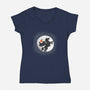 Sweety Hollow-womens v-neck tee-jerbing