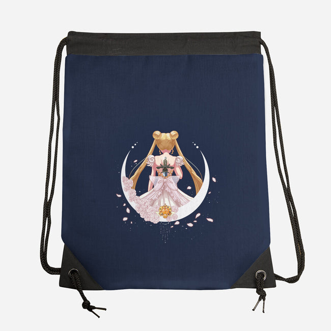 Sword Of The Silver Crystal-none drawstring bag-CherryGarcia