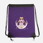 Sword Of The Silver Crystal-none drawstring bag-CherryGarcia