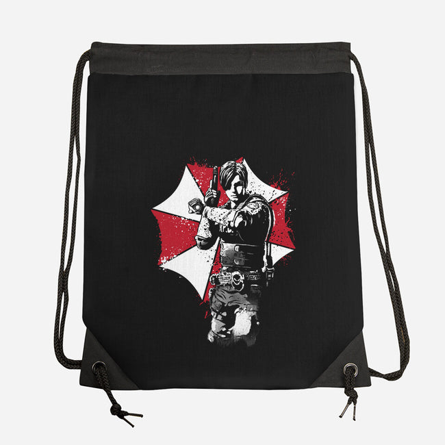 R.P.D. Police Officer-none drawstring bag-DrMonekers