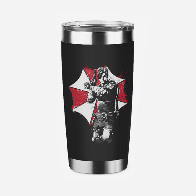 R.P.D. Police Officer-none stainless steel tumbler drinkware-DrMonekers