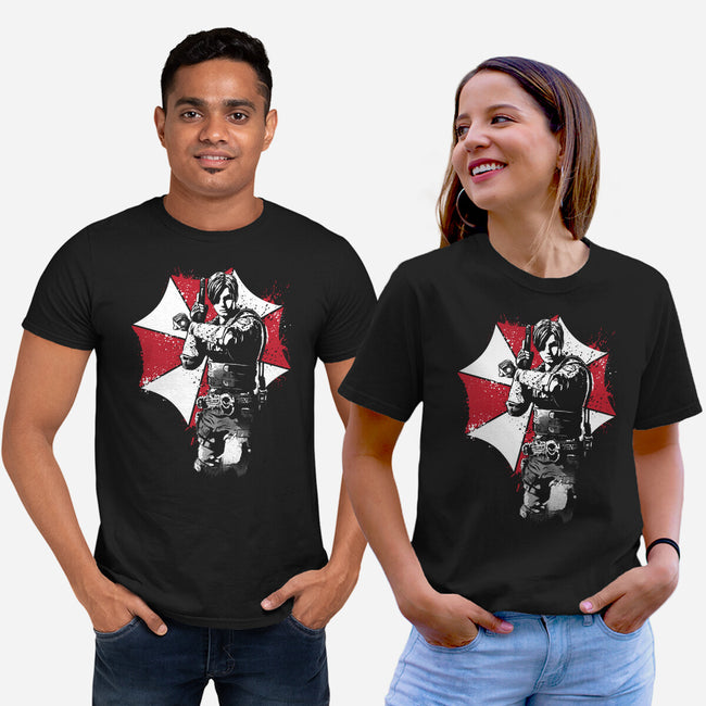 R.P.D. Police Officer-unisex basic tee-DrMonekers