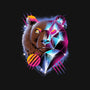RAD BEAR-womens v-neck tee-vp021