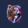 RAD BEAR-none non-removable cover w insert throw pillow-vp021