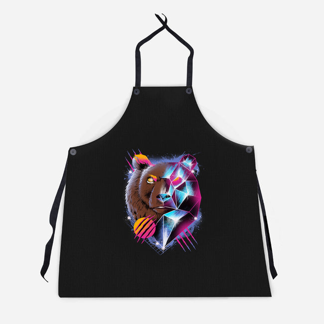 RAD BEAR-unisex kitchen apron-vp021