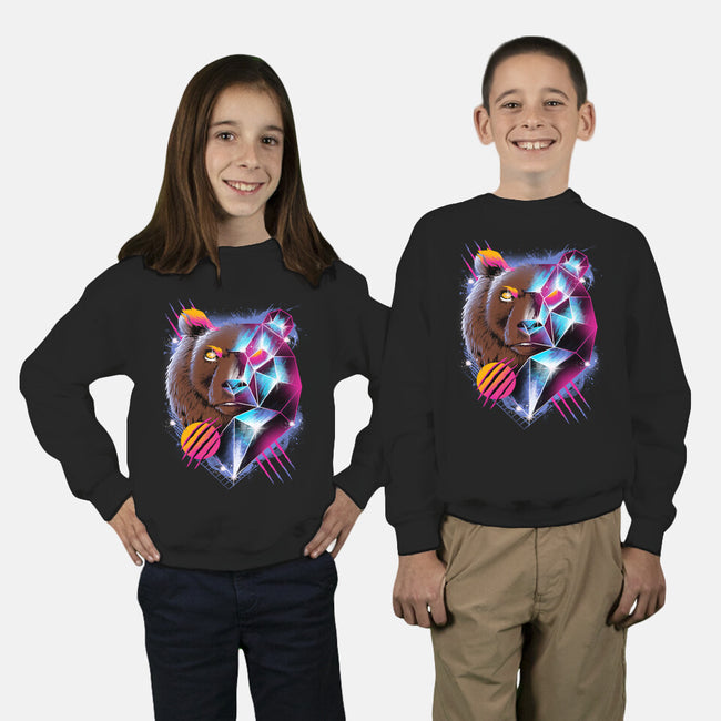 RAD BEAR-youth crew neck sweatshirt-vp021