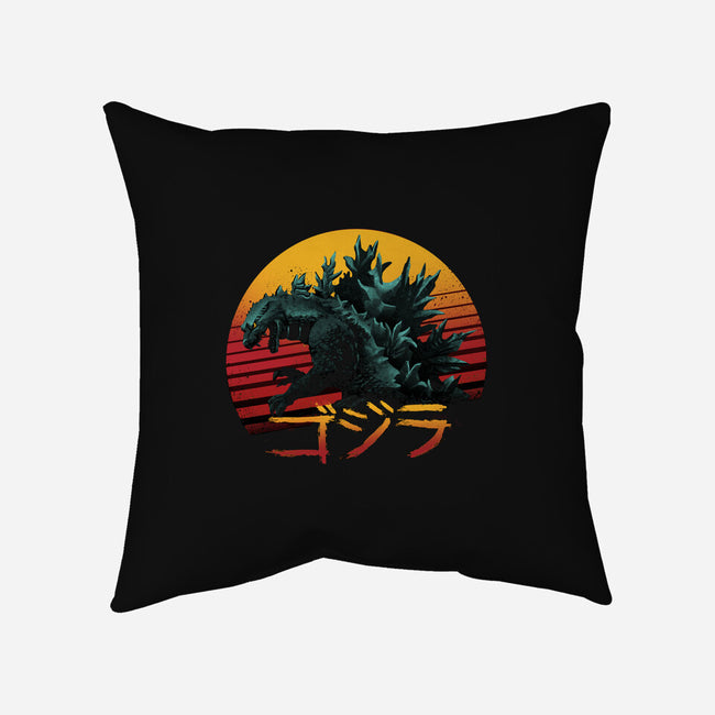 Rad King-none removable cover w insert throw pillow-vp021