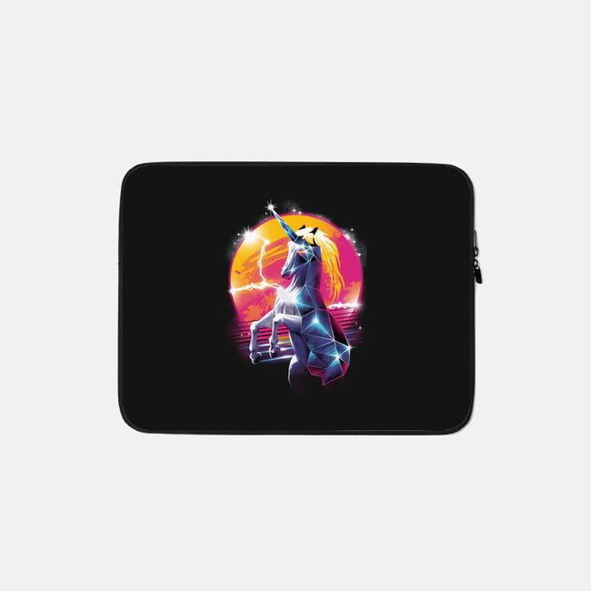 Rad Unicorn-none zippered laptop sleeve-vp021