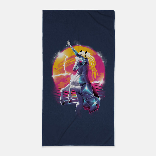 Rad Unicorn-none beach towel-vp021