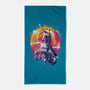 Rad Unicorn-none beach towel-vp021