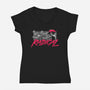 Radical Edward-womens v-neck tee-adho1982