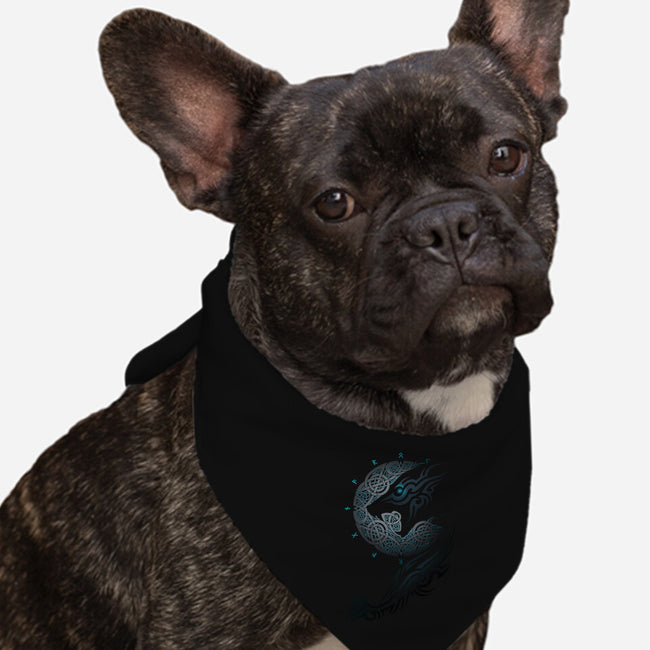 Ragnarok Moon-dog bandana pet collar-RAIDHO