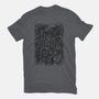 Rain, Tea, & Books-womens basic tee-MedusaD