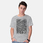 Rain, Tea, & Books-mens basic tee-MedusaD