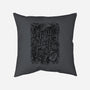 Rain, Tea, & Books-none removable cover w insert throw pillow-MedusaD