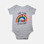 Rainbow Reader-baby basic onesie-wearviral