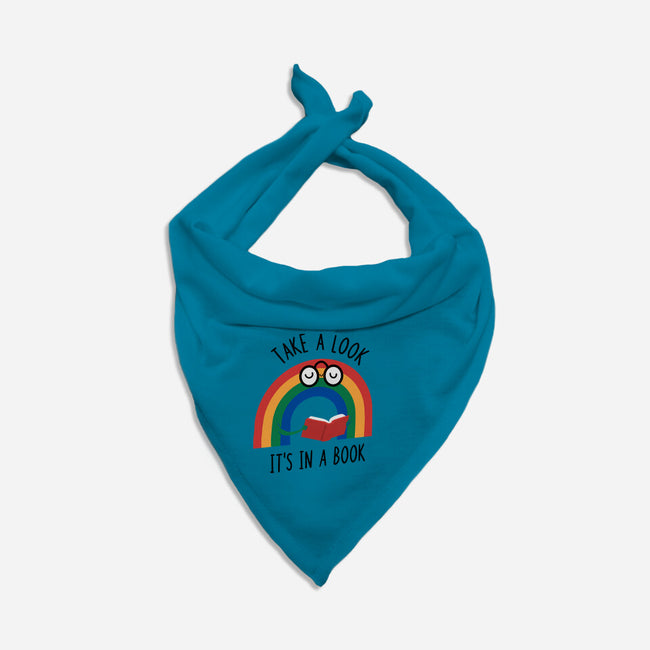 Rainbow Reader-dog bandana pet collar-wearviral