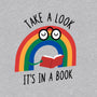 Rainbow Reader-womens v-neck tee-wearviral