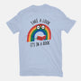 Rainbow Reader-womens fitted tee-wearviral