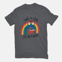 Rainbow Reader-mens heavyweight tee-wearviral