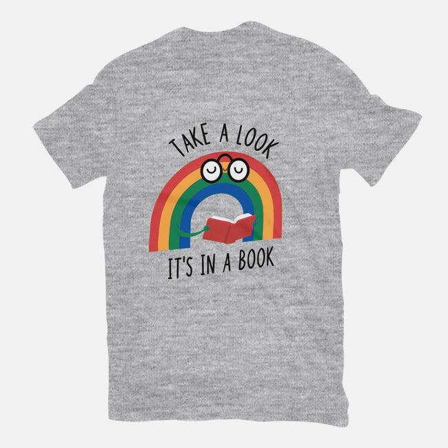 Rainbow Reader-mens heavyweight tee-wearviral