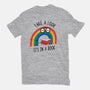 Rainbow Reader-mens basic tee-wearviral