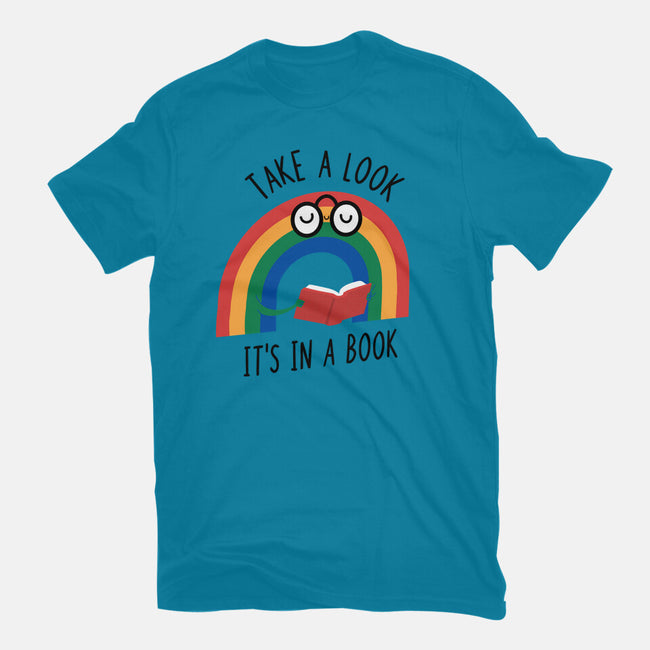 Rainbow Reader-mens basic tee-wearviral