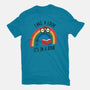 Rainbow Reader-womens fitted tee-wearviral