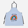Rainbow Reader-unisex kitchen apron-wearviral
