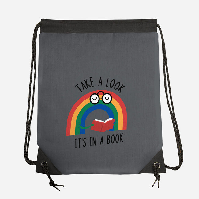 Rainbow Reader-none drawstring bag-wearviral