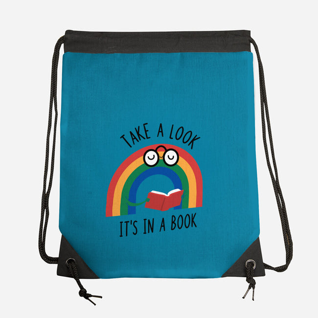Rainbow Reader-none drawstring bag-wearviral