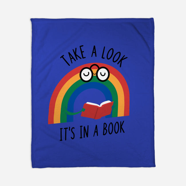 Rainbow Reader-none fleece blanket-wearviral