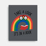 Rainbow Reader-none stretched canvas-wearviral